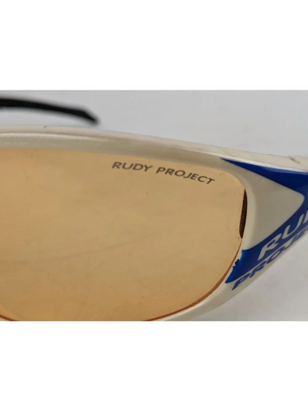 Rudy Project Graal Fyol SN 72-07-24 Made In Italy White Blue Frames